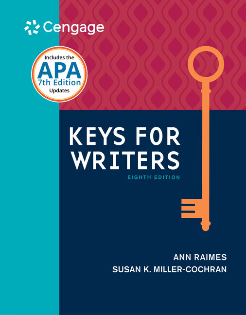 Keys for Writers, 8th Edition Cengage