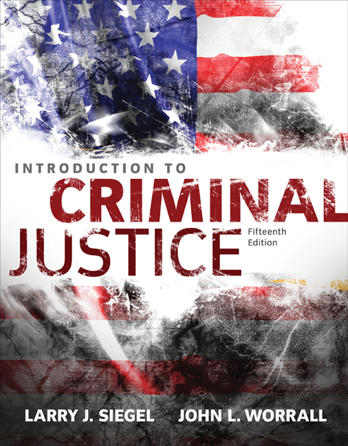 Introduction To Criminal Justice 15th Edition 9781305261044 Cengage 8824