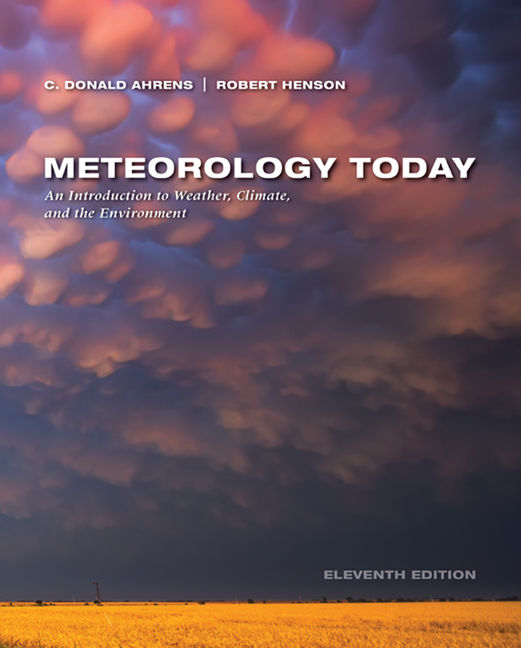 Meteorology Today 11th Edition 9781305113589 Cengage 