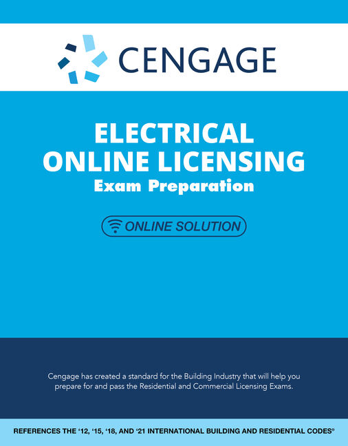 DEWALT® Electrical Online Licensing Exam Preparation, 1st Edition Cengage