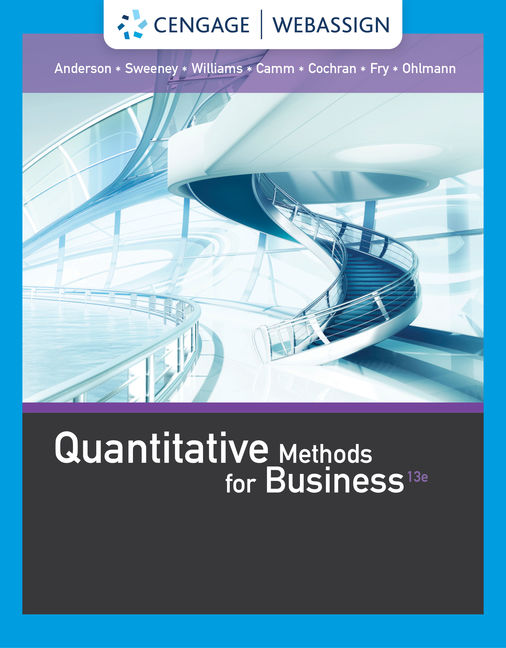 Bundle: Quantitative Methods for Business, 13th + CengageNOW, 1