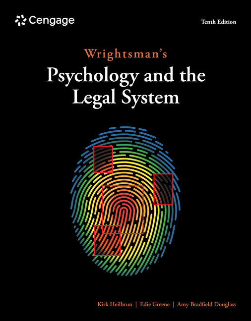 Product cover for Wrightsman's Psychology and the Legal System 10th Edition by Kirk Heilbrun/Edie Greene/Amy Bradfield Douglass