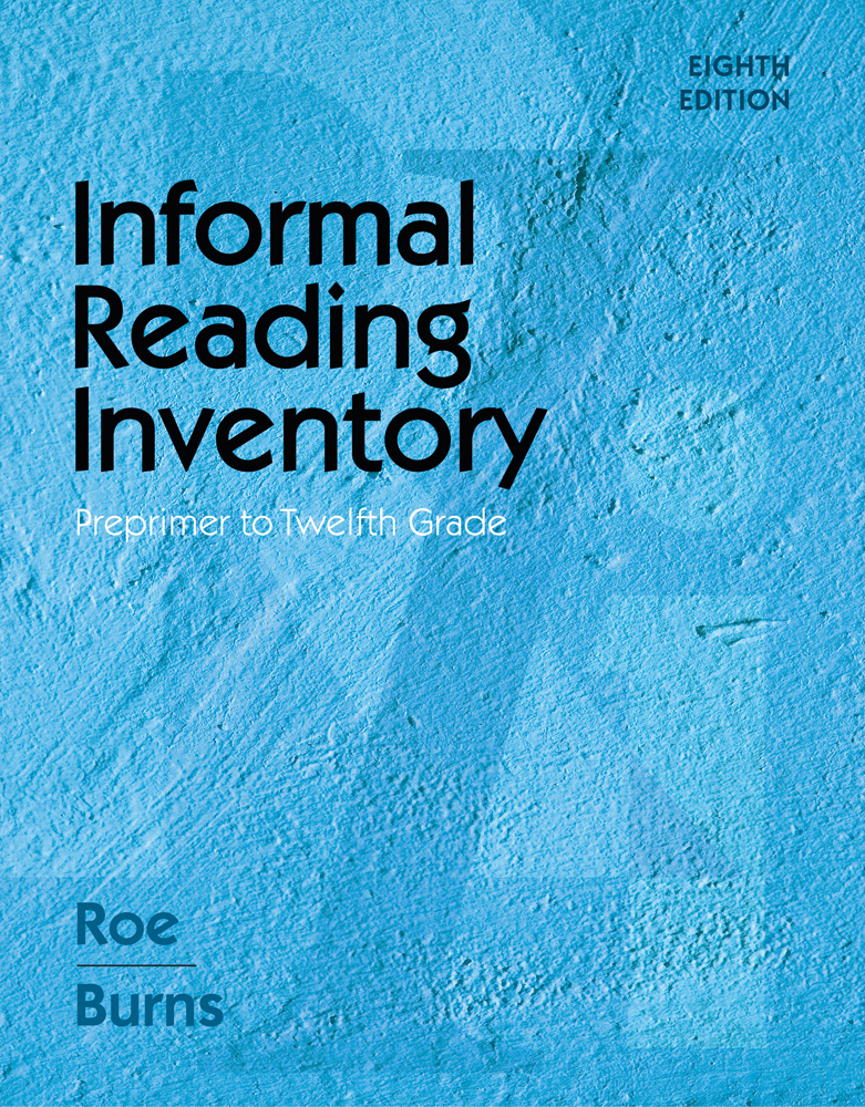 Informal Reading Inventory, 8th Edition - 9780495808947 - Cengage