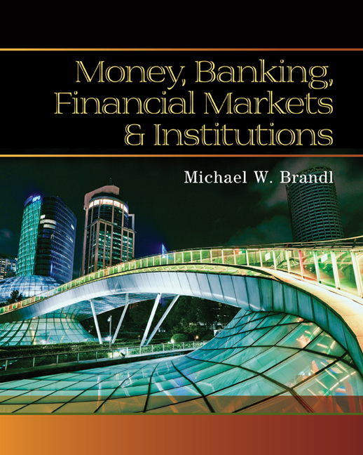 Money Banking Financial Markets And Institutions 9780538748575