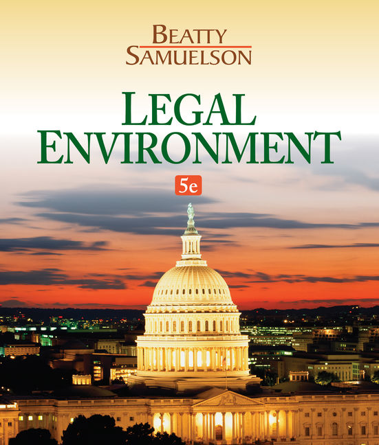 Legal Environment - 9781305507487 - Cengage