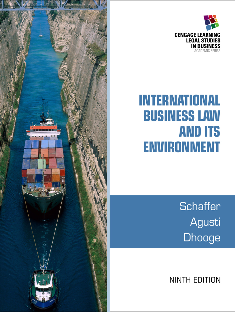 International Business Law and Its Environment - 9781305972599 - Cengage