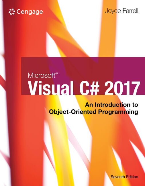 Microsoft Visual C#: An Introduction to Object-Oriented