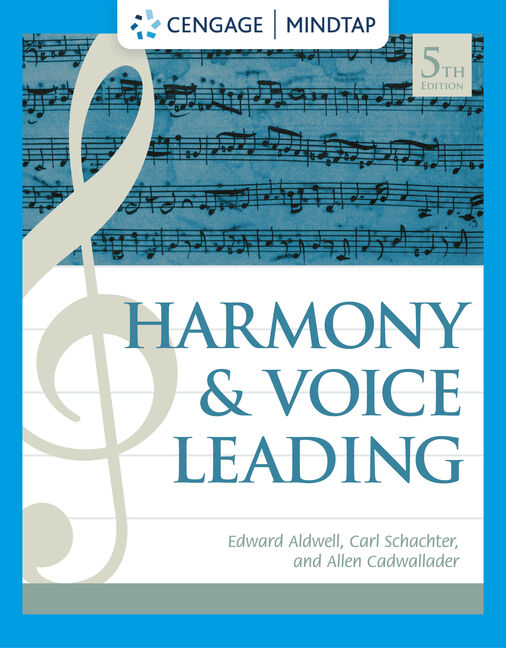 MindTap Music, 1 term (6 months) Instant Access for  Aldwell/Schachter/Cadwallader's Harmony and Voice Leading, 5th Edition -  9781337560634 - Australia