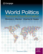 MindTap for Blanton/Kegley's World Politics: Trend and Transformation, 1 term Instant Access