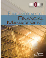 eBook Study Guide: Fundamentals of Financial Management, Concise Edition