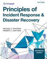 MindTap for Whitman/Mattord's Principles of Incident Response and Disaster Recovery. 1 term Instant Access