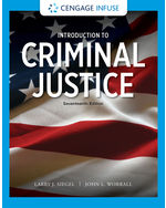 Cengage Infuse for Siegel/Worrall's Introduction to Criminal Justice, 1 term Instant Access