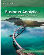 MindTap for Camm/Cochran's Business Analytics, 1 term Instant Access