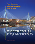 DE Tools Instant Access Code for Blanchard/Devaney/Hall's Differential Equations