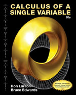 Student Solutions Manual for Larson/Edwards' Calculus of a Single Variable, 10th