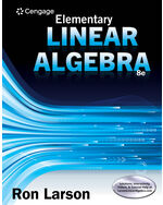 Student Solutions Manual for Larson's Elementary Linear Algebra, 8th