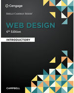 MindTap Web Design & Development, 1 term (6 months) Instant Access for Campbell's Web Design: Introductory
