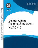Delmar Online Training Simulation: HVAC 4.0, 2 terms (12 months) Instant Access