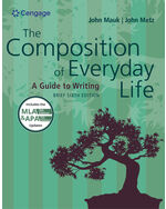 The Composition of Everyday Life, Concise (w/ MLA9E and APA7E Updates)