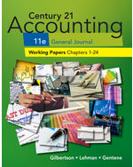 Print Working Papers, Chapters 1-24 for Century 21 Accounting General Journal, 11th Edition