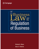 MindTap for Mann/Roberts' Business Law and the Regulation of Business, 1 term Instant Access