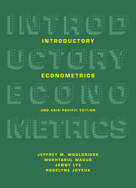 Introductory Econometrics: Asia-Pacific Edition, 2nd Edition